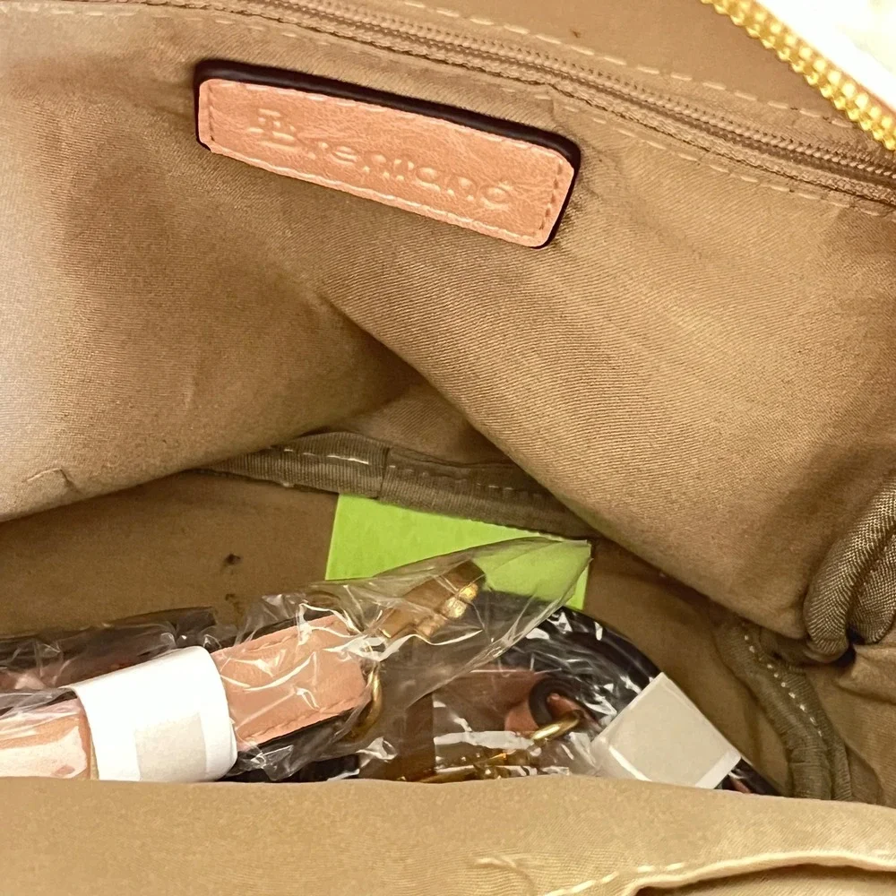 Brentano Mini Backpack Women OS Blush Pink Studded Vegan Leather‎ CJ11555